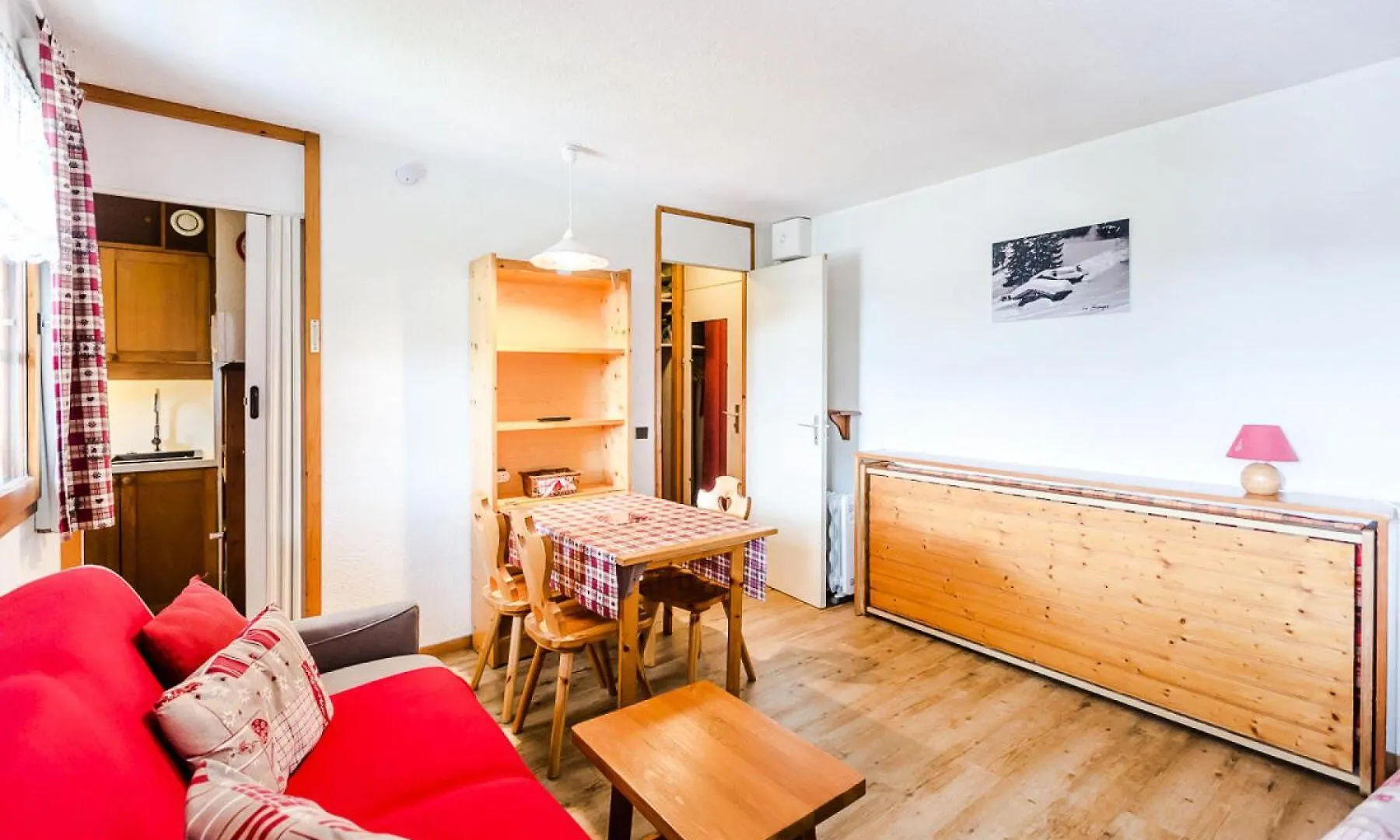Residence La Porte De Montchavin - Studio Pour 3 Personnes Mae-9504 La Plagne